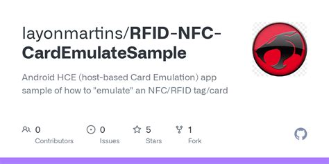 emulate a nfc-tag on an android phone|host based card emulation Android.